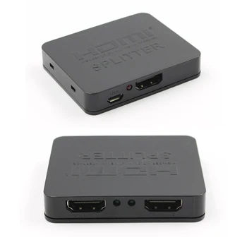 

Multifunctional 1080p HD HDMI Splitter 1 in 2 Out 2 Port Repeater Amplifier Hub HDMI Switch Box For TV DVD players