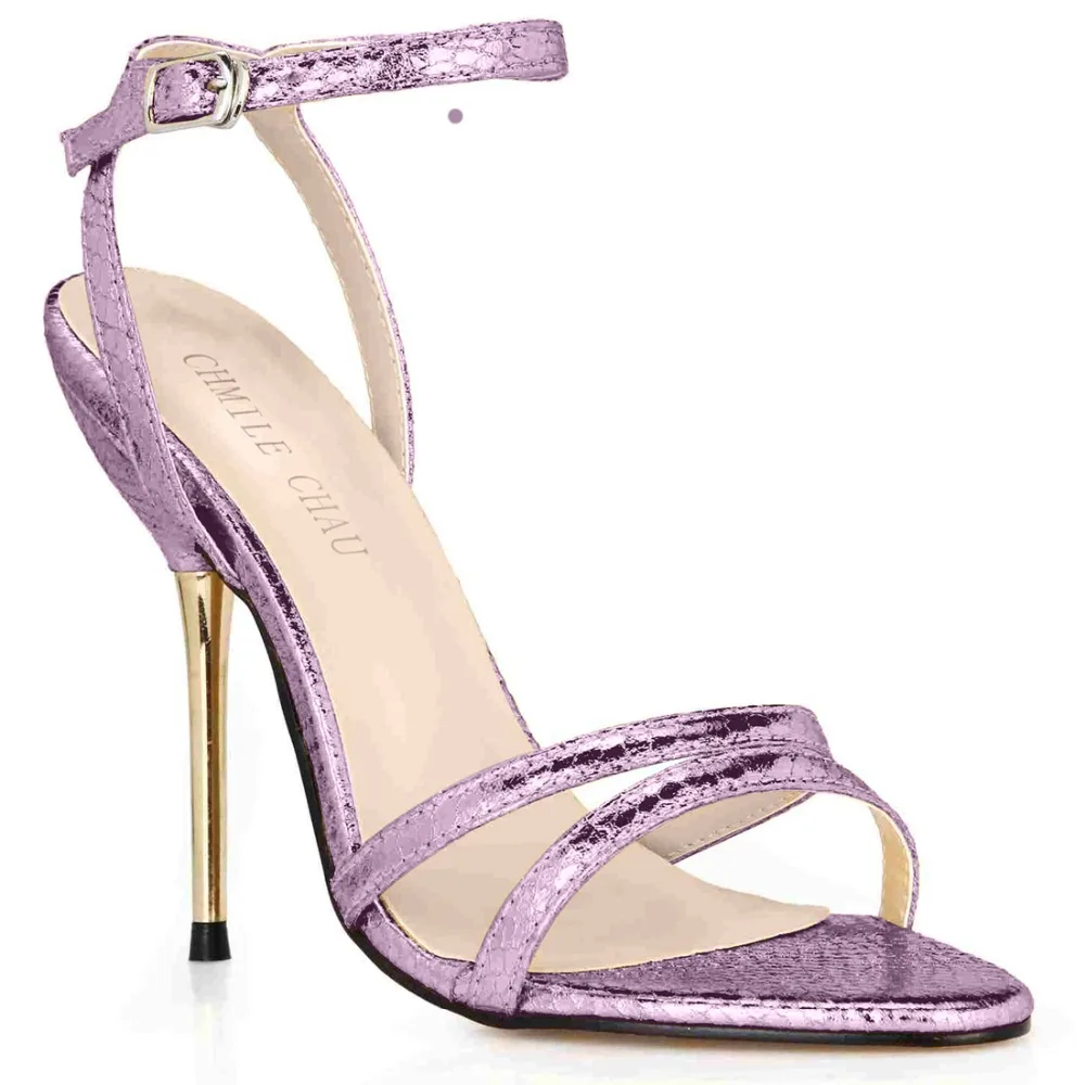 10 浅紫色金属蛇纹