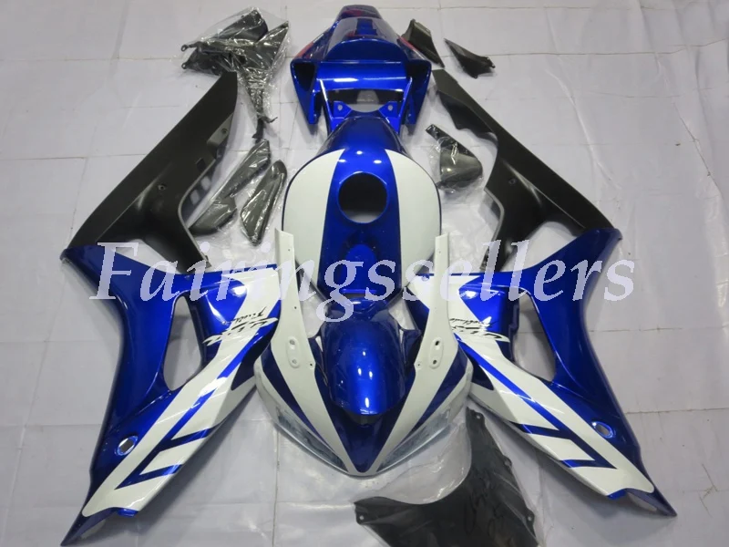 Литьевая Форма ABS Полный комплект обтекателя Подходит для Honda CBR1000RR 06 07 2006 2007 1000RR Обтекатели зеленый и белый