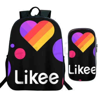 

Likee Video App Backpack Men's Laptop Backpack School Bag Teenage Backpack Boys and Girls Backpack Travel Bags