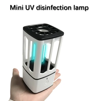 

360 Degrees UV Ultraviolet Lamp Germicidal Disinfection Light Bulb Ozone Quartz UV Led Light For Home Clean Air Kill Mites USB