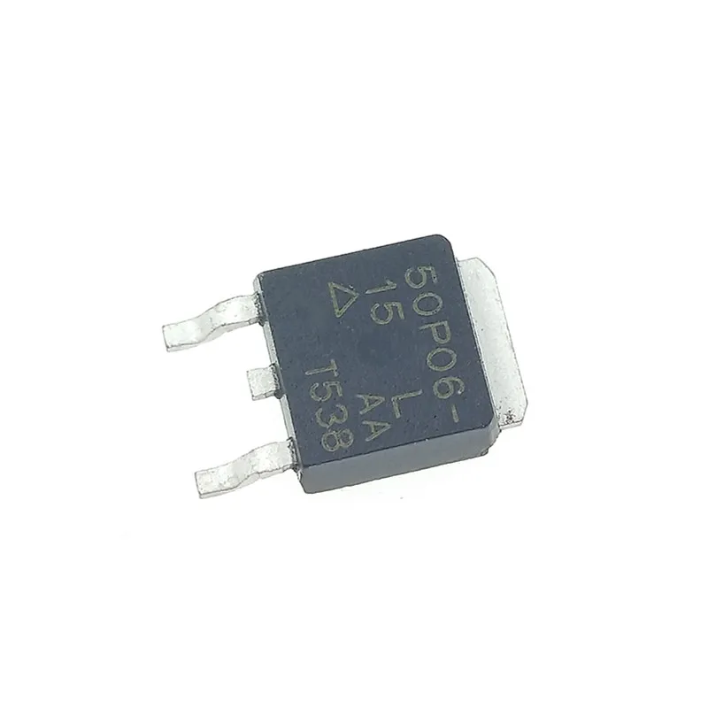 

10 шт./партия SUD50P06-15L 50P06-15L MOS 50A 60V PNP TO-252