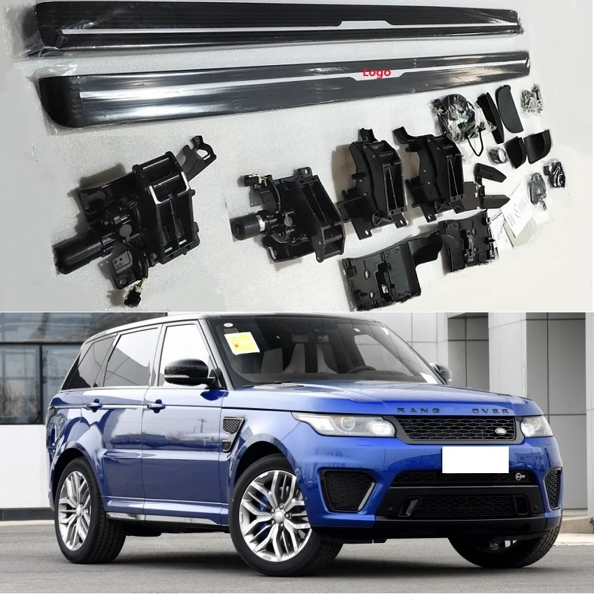 Высококачественная электрическая беговая плата для Land Rover Range Rover Sport+ ступенчатая Выдвижная Беговая панель с боковой ступенью