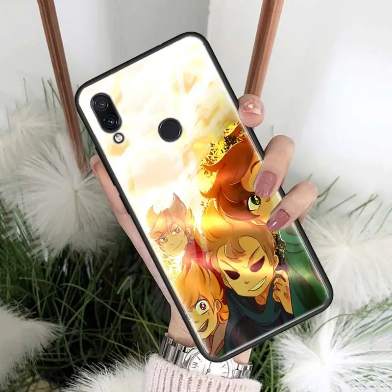 Чехол Eddsworld из закаленного стекла TPU, чехол для Red mi 7 8A Note 7 6 8 8Pro K20 K20Pro Xiaomi mi A3 mi CC9E mi CC9 Fundas Capa - Цвет: 04