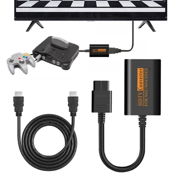 

Ultra Clear HDMI Converter 1080P Retro Game Console Video Converter Conversion Head for NGC / N64 / SNES