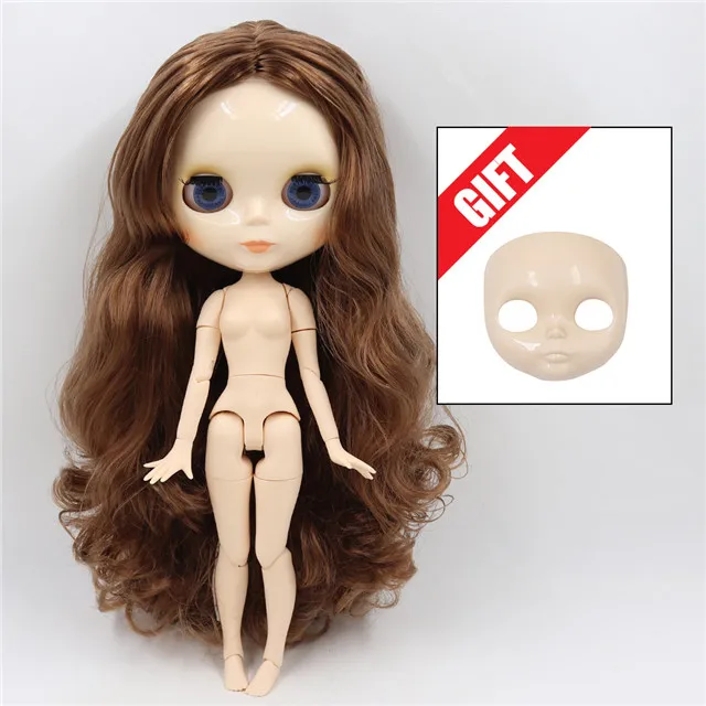 ICY factory шарнирная кукла blyth toy joint body белая кожа блестящее лицо кукла 1/6 30 см подарок для девочки на продажу специальное предложение - Цвет: n