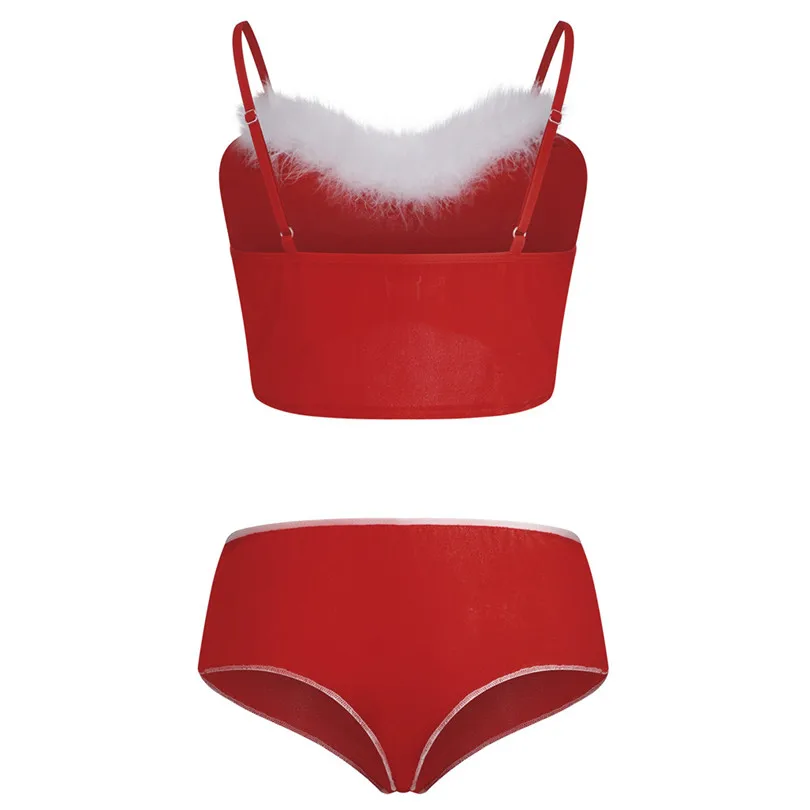 Christmas Sexy Underwear Women Lingerie Sexy Nightdress Nightgown Sleepwear Underwear Set Soutien Gorge Sexy Erotique 30NOV53