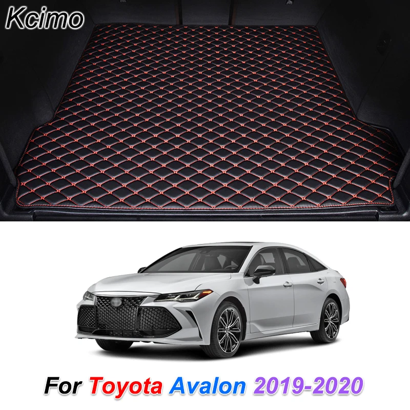Кожаный коврик для багажника автомобиля Toyota Avalon 2019 2020 подкладка груза напольный