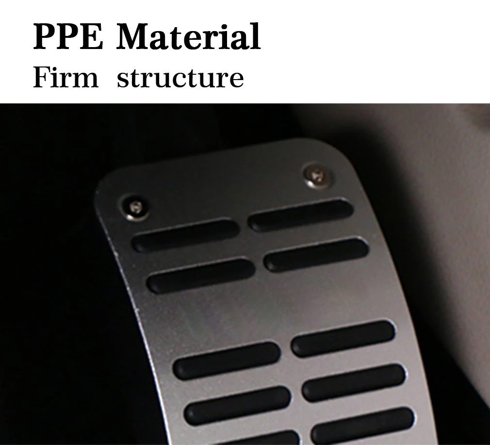 For NISSAN newest TIIDA TEANA SYLPHY AT stainless steel pedal cover set car rest modified kit foot rest non slipstyling gas pad
