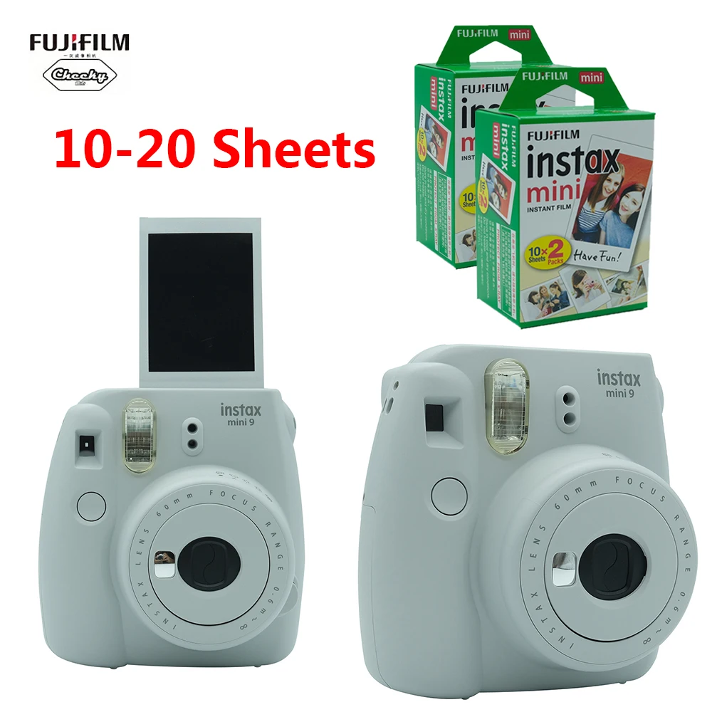 

Fujifilm INSTAX Mini 9 Instant Camera Film Gift Bundle mini9 Birthday Christmas New Year Gift Fashion Updated +10/20 Sheet