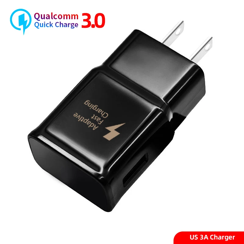 3A US Usb type-C кабель для samsung S10 S9 S8 Plus Кабель передачи данных для быстрой зарядки для Xiaomi Redmi Note 8 7 usb type-C EU Plug зарядные кабели - Тип штекера: 3A US