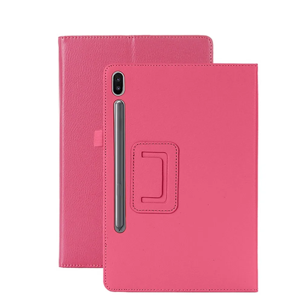 Лучшие продажи продуктов для samsung Tab S6 10,5 SM-T860 T865 Магнитный PU+ кожаный чехол-подставка поддержка прямой доставки