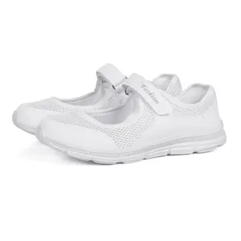 

Spring Summer Light Sports Enjoy Freedom Outdoor Breathable Comfort Non-slip Wear Soft Bottom Flat Ladies Single Wear Shoes