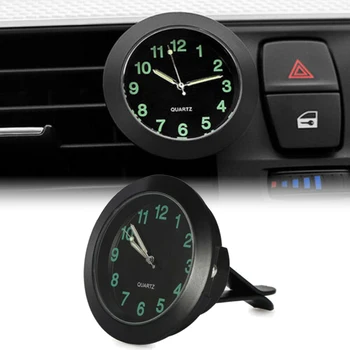 

Accessories Clock Car Chrome Metal+ABS Air Vent Clip Quartz Shockproof
