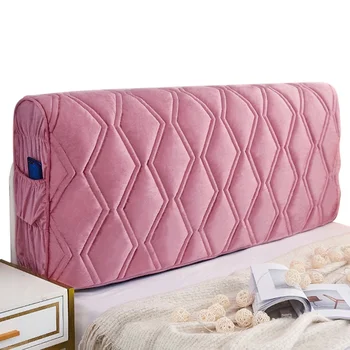 

European Elastic Headboard Thicken Bed Head Cover All-inclusive Headboard Cover Bed Head Back Protection Solid Color Dust Cover