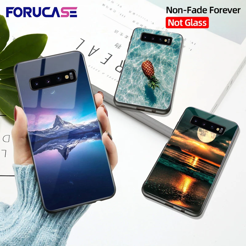 Бампер чехол для накладка из ПК и ТПУ под окрашенный samsung Galaxy S10 Lite S10e плюс 5g 4g S9 S8 S7
