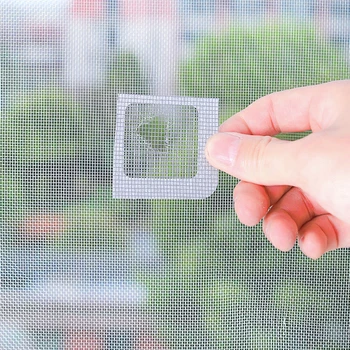 

Window Net Anti-mosquito Mesh Sticky Wires Patch Repair Tape Adhesive Screen Window Mosquito Netting Patch Repair Broken Hole