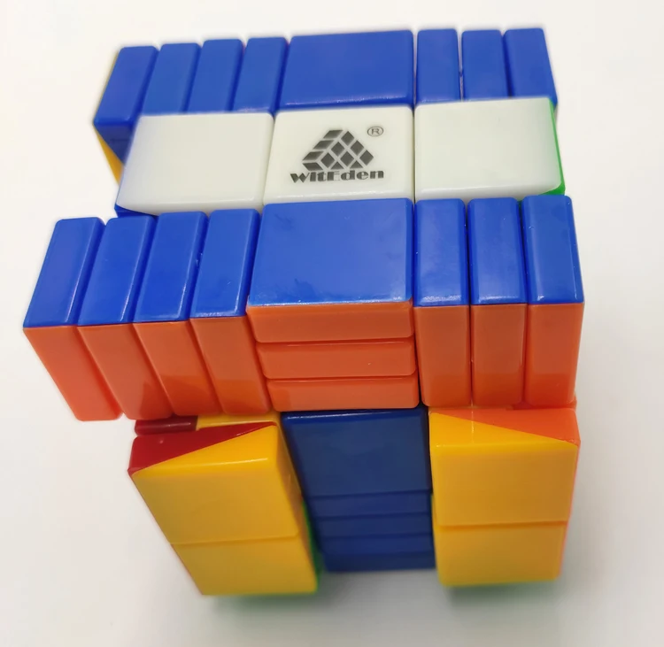 Qiyi mofangge thunderclap 4x4 6.2 см 6.0 Cube Черный/Stickerless/белый leiting Cubo magico образования игрушка