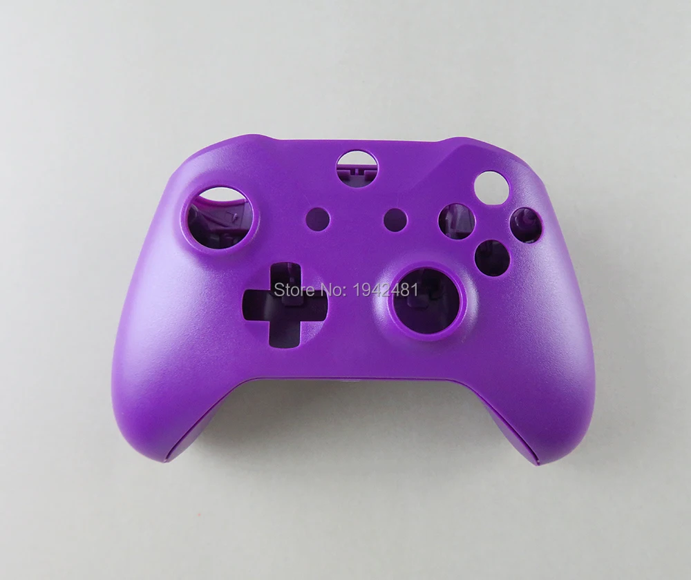 Матовый Полный пользовательский Корпус для Xbox One тонкий беспроводной контроллер Крышка Замена для Xbox One S тонкие цвета 50 шт - Цвет: purple