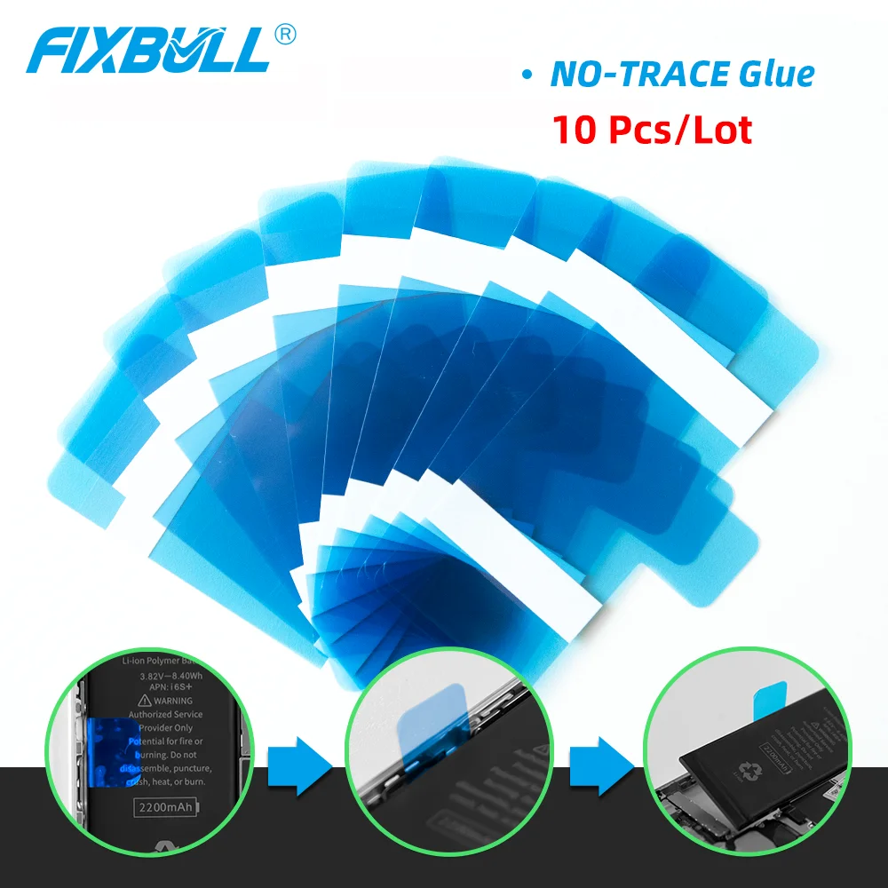 Клейкая лента FIXBULL 4 7 'ɵ 5'' для iPhone Apple 6s 6 Plus 10 шт. | Мобильные телефоны и