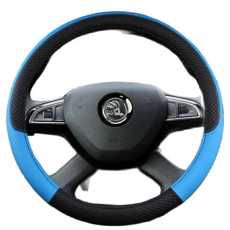 Sport Auto Steering Wheel Covers wheels For Cars Car Steering Wheel Cover For Seat Leon Ibiza 6l Leon Mk1 Leon 5f Cars Styling