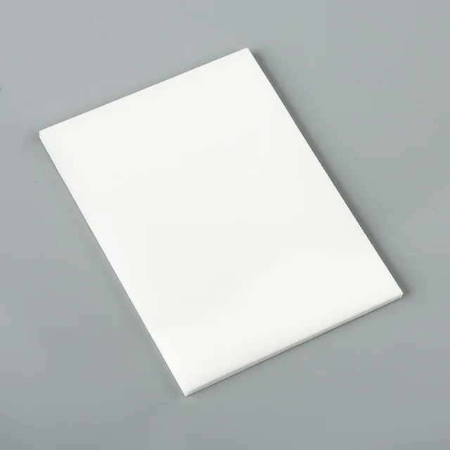 50 Sheets 3 * 3 Inch Transparent Sticky Notes Waterproof PET Memo Clear Sticky Notes Paper Students Notepad Creative Stationery 95x70mm