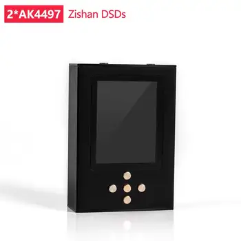 

Zishan MP3 Player Dual AK4497 Music Player MP3 DAP HIFI Hardware Decoding 2.5mm Balanced 2*AK4497 Zishan DSDs