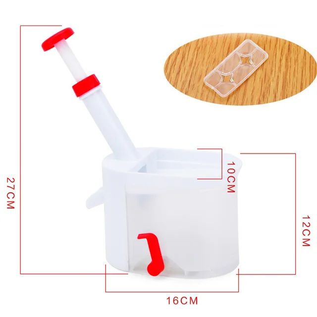 Cherry Corer With Container Kitchen Gadgets Tools Novelty Super Cherry Pitter Stone Corer Remover 10pcs Cherry Pitters Pad 2