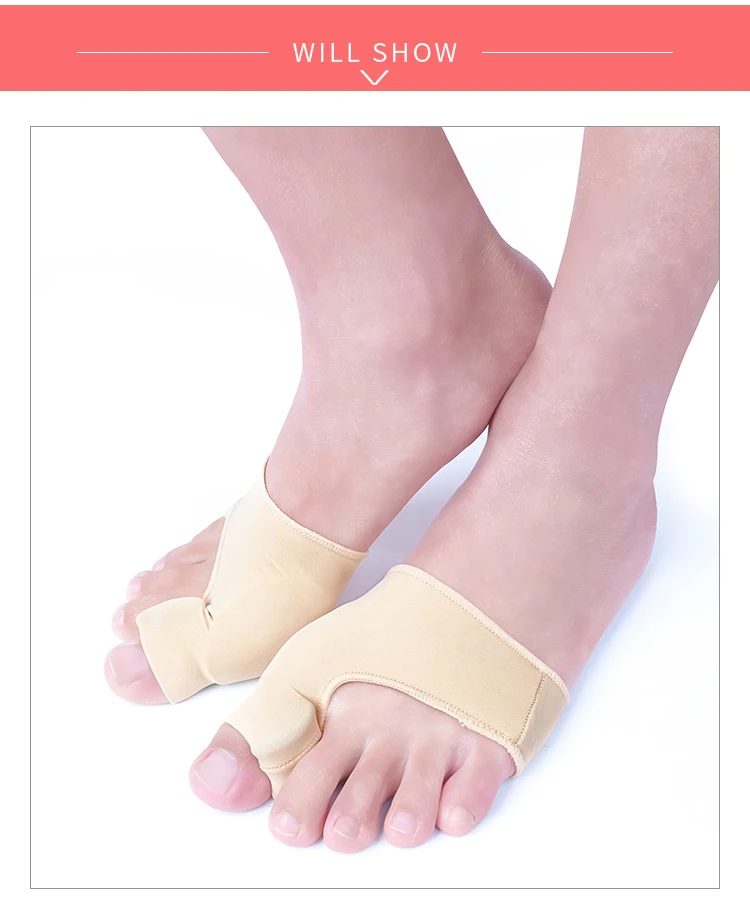 1 пара регулирующий силиконовый коврик Hallux вальгусная ортопедическая коррекция рукава Уход за ногами Bunion большой носок разделители корректор рукава