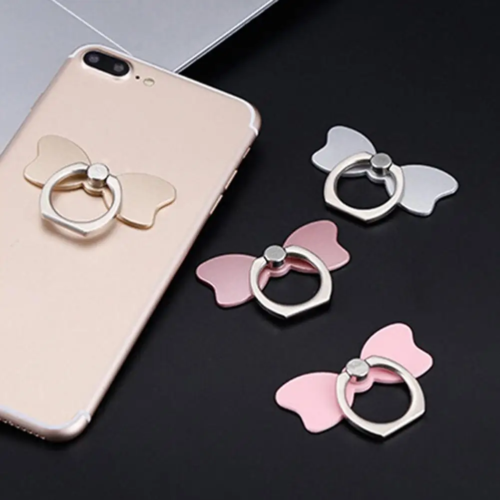 

New Bow Tie Phone Ring Holder Phone Holder Suitable For Mobile Phones Tablets And Other Digital Electronic Products Portable