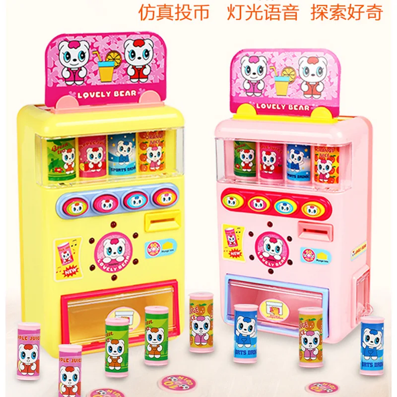 

Polaroid 802 Children Model Vending Machine Cash Register Play House Toys GIRL'S Boy Coin Drinking Machine