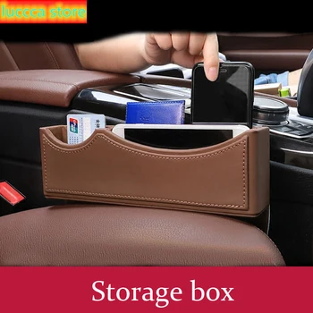 

Car Styling Inner Gear Shift Side Storage Box Holder trim cover For Ford Focus 2 3 4 MK Kuga Edge Mondeo Fusion Ecosport Fiesta