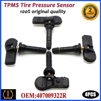 

TPMS Tire Pressure Monitoring System Sensor 407009322R For Dacia Dokker Express Duster Lodgy Logan II MCV II Sandero II 433mhz