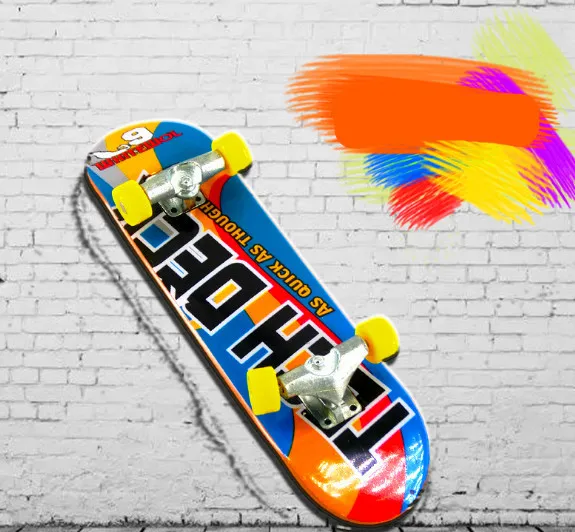 Мини Мода fingerboard подарки finger play скейт доска игрушки для детей