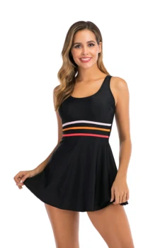

Plus Size Tankini Sport Swimsuit Dress Swimming Suit Women Swimwear Skirt Big Size Sexy Swimsuit Padded Beach Bathing Suit S-5XL