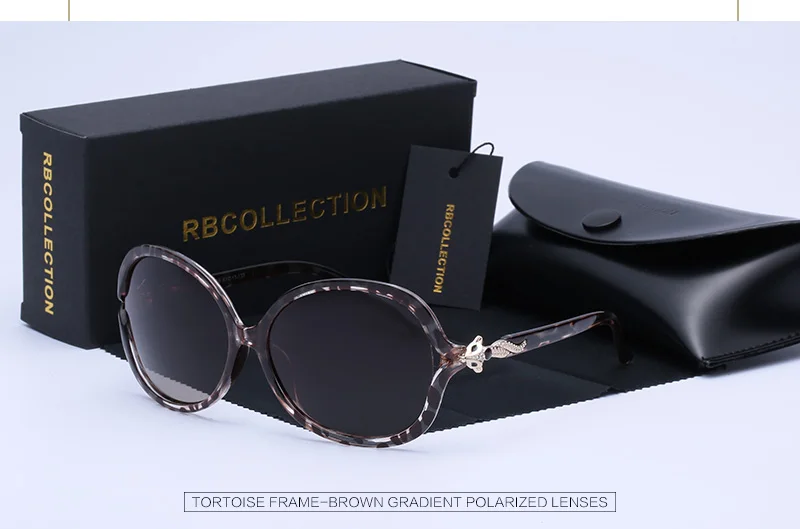 luxury polarized Women Sunglasses Gradient Plastic Frame female Sunglasses women sun glasses Gafas De Sol gafas de sol mujer - Цвет линз: brown
