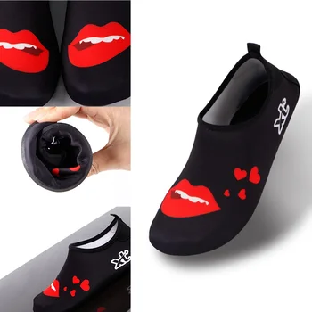 

Aqua Shoes Water Shoes Yoga Barefoot Quick-Dry Slip-on Wear-resistant Breathable Outdoor River Seaside Antiskid Socks Wading