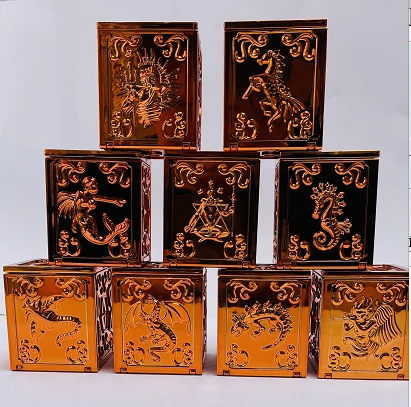 Nuovo Arrivo Rh Saint Seiya Cloth Myth 9 Pz/Set Marina E Poseidon Mermaid Plastic Cloth Box Toy For Collection