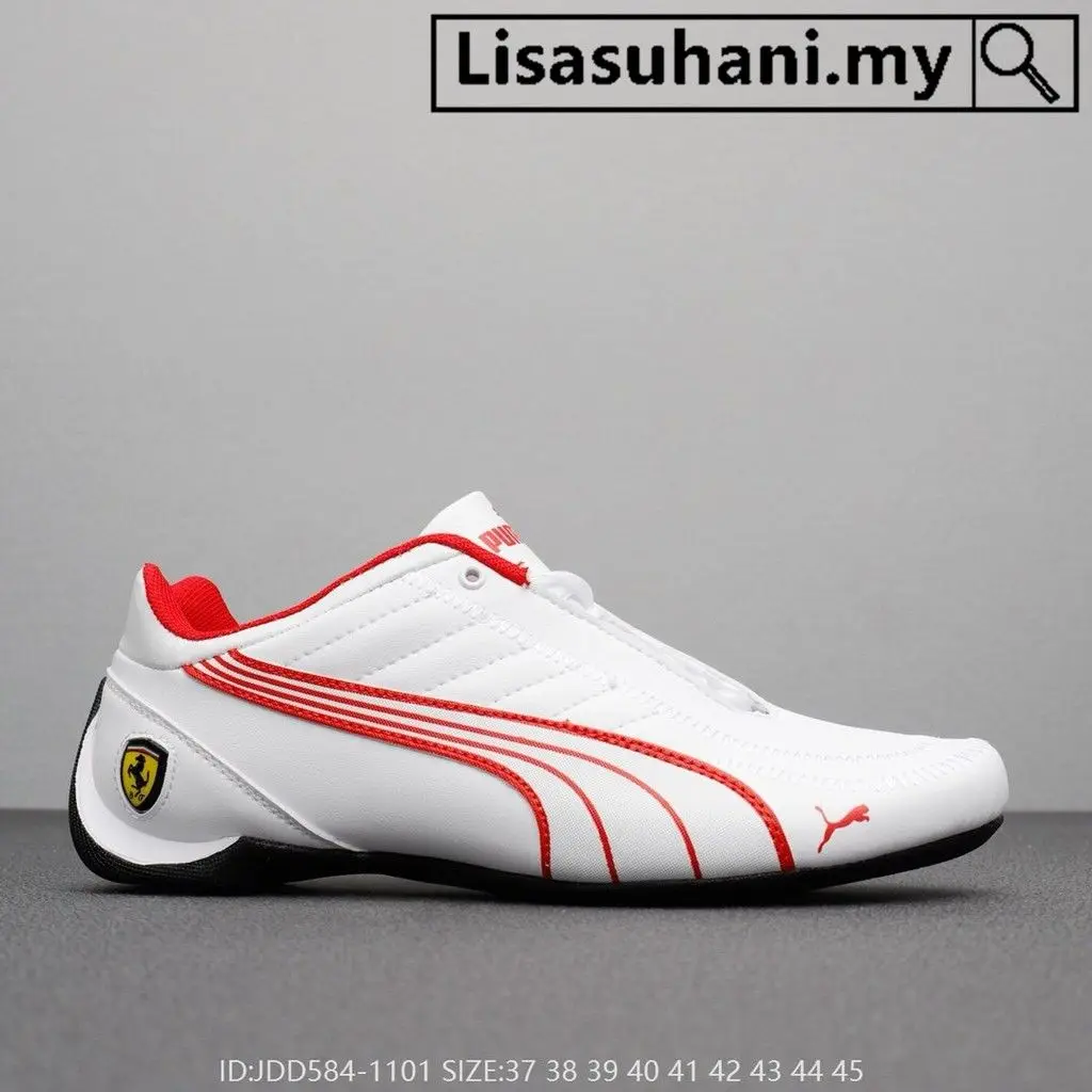 5 colores Puma Ferrari racing Mans Zapatos blanco Rojo zapatos de mujer -