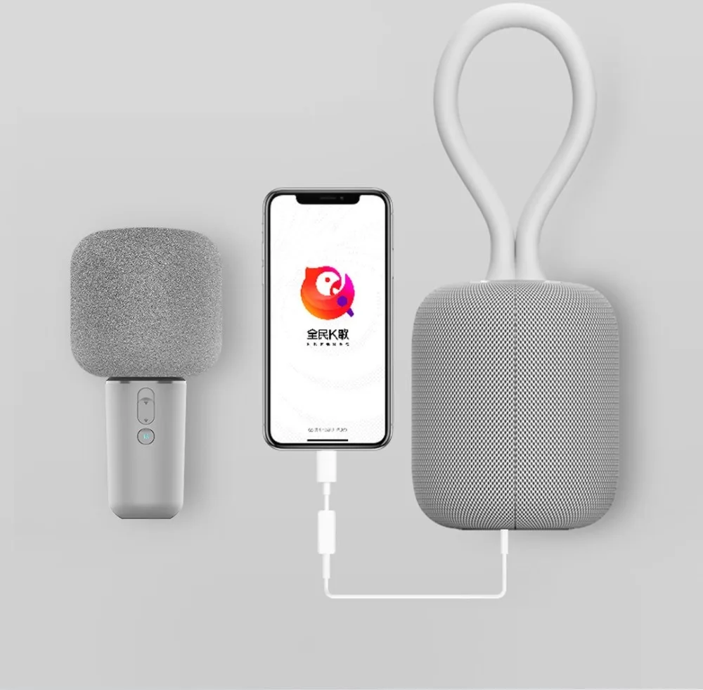 Xiaomi ULlife IK8 беспроводной Bluetooth динамик s диктофон портативный KTV ручной микрофон громкоговоритель для караоке звук громкий динамик