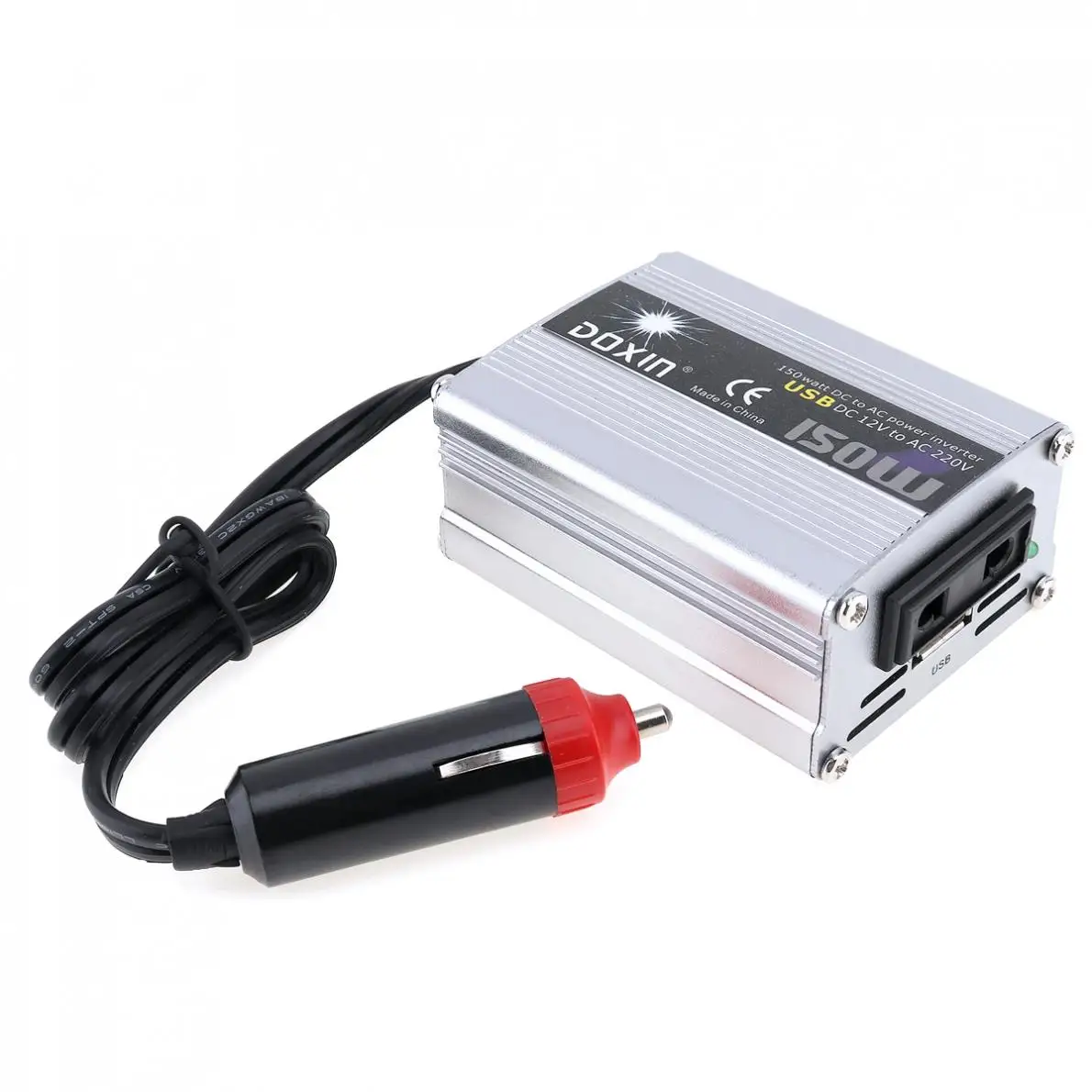 150 Вт DC 12 В 24 В в AC 220 В 110 в автомобильный инвертор с USB портативным зарядным портом стереосистемы