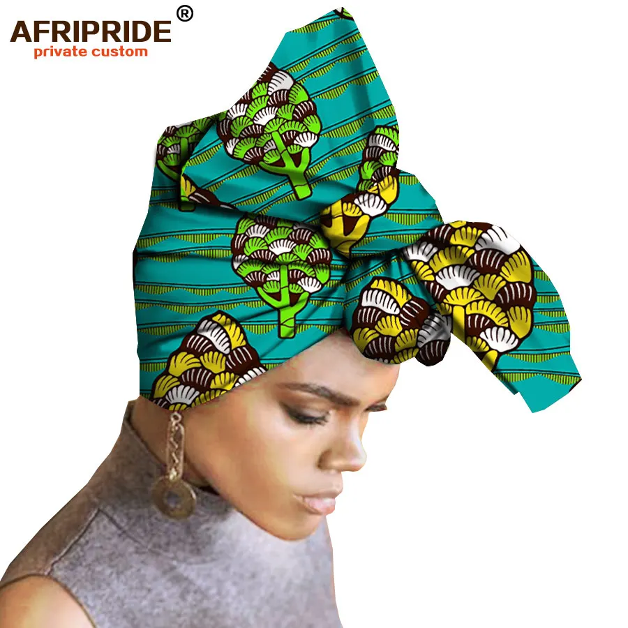 555 Африканский Анкара принт платок для женщин AFRIPRIDE Модный повседневный стиль 90 см* 110 см Высокое качество батик хлопок A18h004 - Цвет: 555