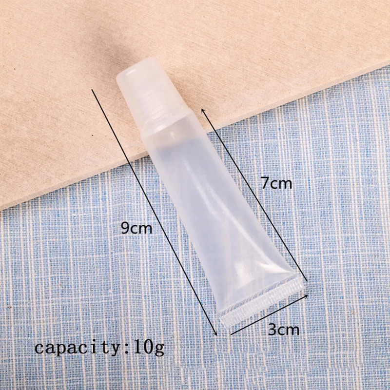10pcs 5/10ml Empty Lip Gloss Tubes Lipstick Tube Lip Balm Soft Tube Makeup Squeeze Clear Lipgloss Tube Container 10pcs 5/10ml Empty Lip Gloss Tubes Lipstick Tube Lip Balm Soft Tube Makeup Squeeze Clear Lipgloss Tube Container
