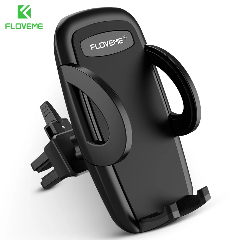 FLOVEME Universal Smartphone Car Air Vent Mount Holder Phone Compatible For iPhone Xiaomi Samsung | Мобильные телефоны и