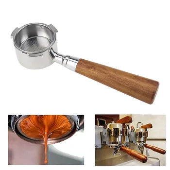 

51mm For Coffee Machines Professional Bottomless Portafilter Stainless Steel