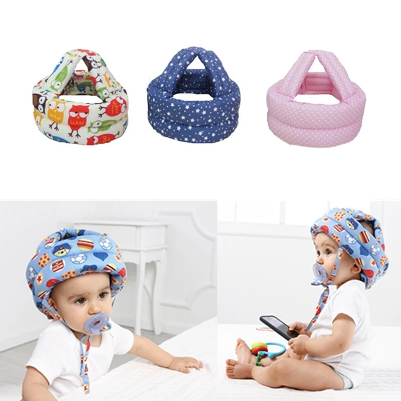 1PCs Adjustable Baby Hat Safety Helmet Boys Girls Baby Protective