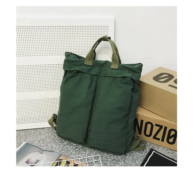 Retro Large Capacity Soft Canvas Women's Backpacks Fashion Student Schoolbag Teenager Girl Travel Backpack Sac A Dos 2021 New