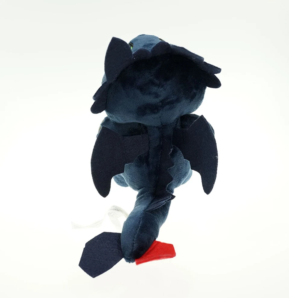 How To Train Your Dragon 3 Light Fury Toothless Plush Toy Soft White Dragon Stuffed Doll 22cm Dropshipping