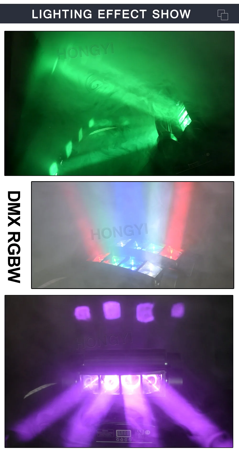 Сценический свет dj светодиодное оборудование для дискотек, 8x10 Вт RGBW 4IN1 светодиодный луч-паук Поворотная голова светового оборудования
