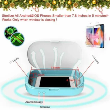 

Mobile Phone Sterilizer Suitable For All Phone, Android Devices, Pacifiers, Smart Watches, Headphones, Keys